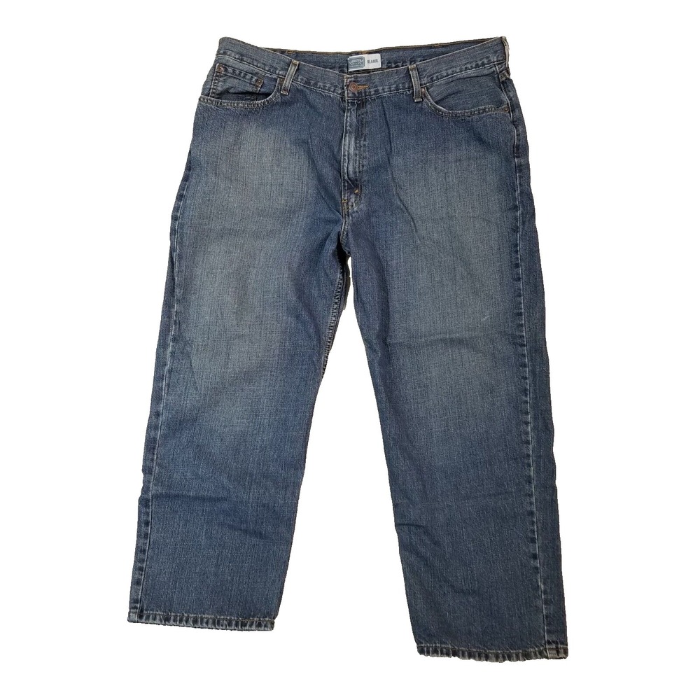 Levi's‎ Signature jeans men's 44 x 30 relaxed fit straight blue denim pants